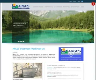 Argesmakina.com(ARGES ARITMA MAKİNA LTD) Screenshot