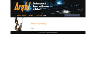 ARGH.nl(The Association of Riggers and Grounders in Holland) Screenshot