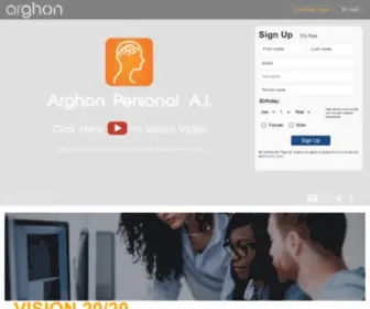 Arghon.com(Arghon Super Companion AI) Screenshot