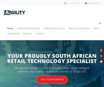 Argility.com(Argility Technology Group) Screenshot