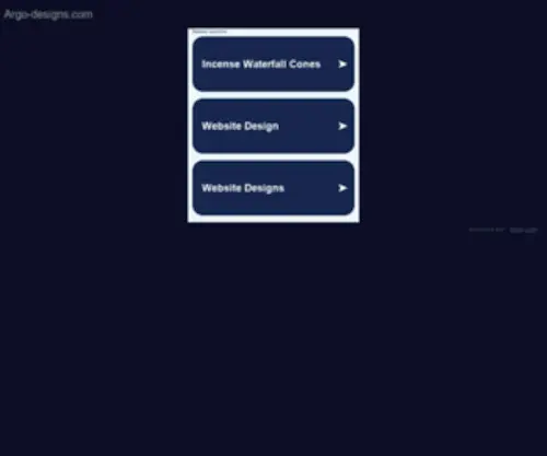 Argo-Designs.com(Argo Designs) Screenshot