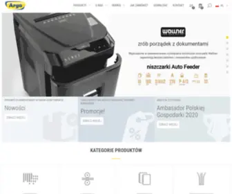 Argo.pl(Lider rynku w zakresie laminowania) Screenshot