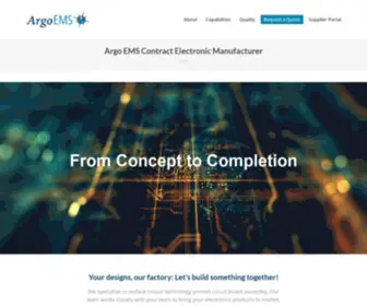 Argoems.com(Argo EMS) Screenshot