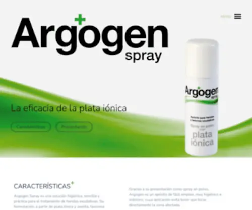 Argogenspray.com(Argogenspray) Screenshot