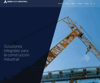 Argogrupo.com(Grupo Industrial) Screenshot