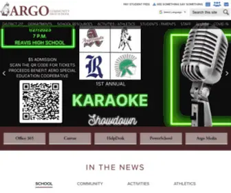Argohs.net(Argo Community High School District 217) Screenshot