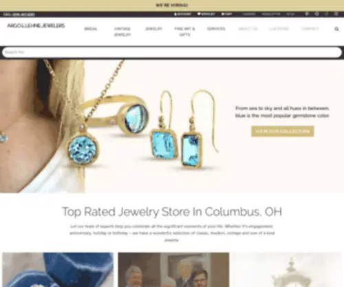 Argolehne.com(Jewelry Store In Columbus) Screenshot
