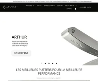 Argolf.fr(Putters & Fers) Screenshot