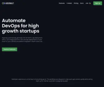 Argonaut.dev(Devops made simple) Screenshot