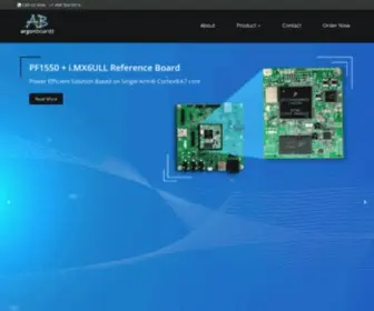 Argonboards.com(Embedded IoT Gateways) Screenshot