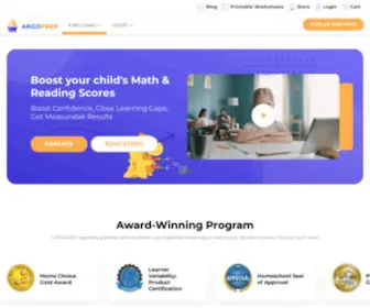 Argoprep.com(8 Boost Your Child's Math & ELA Scores) Screenshot