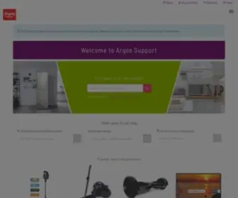 Argos-Support.co.uk(Argos Support) Screenshot