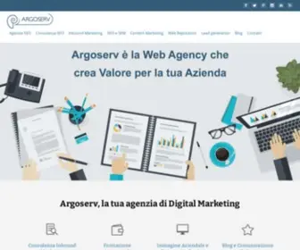 Argoserv.it(SEO e Inbound Marketing in Italia) Screenshot