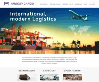 Argosycargo.com(Internationaler Cargo) Screenshot