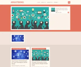 Argotekno.com(Dunia Digital dan Teknologi) Screenshot