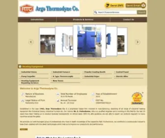 Argothermo.com(Argo Thermodyne Co) Screenshot