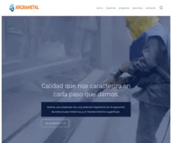 Argrametal.com(Inicio) Screenshot