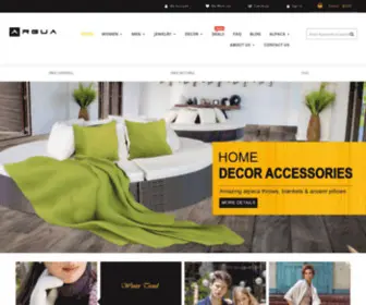 Argua.com(Luxury Andean Treasure) Screenshot