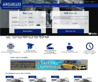 Arguelles-Automoviles.com(Compraventa coches de Ocasión en Madrid) Screenshot