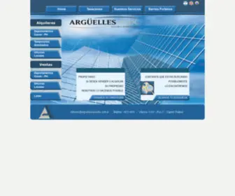 Arguellesasociados.com.ar(Inmobiliaria Argüelles Asociados) Screenshot