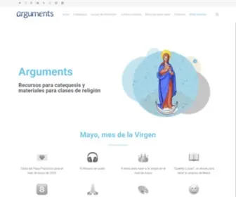 Arguments.es(Recurso para clase de religión) Screenshot