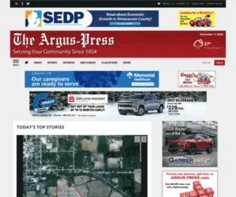 Argus-Press.com(Your Life) Screenshot