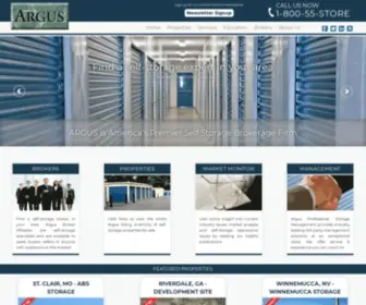 Argus-Selfstorage.com(Argus is America's premier self) Screenshot