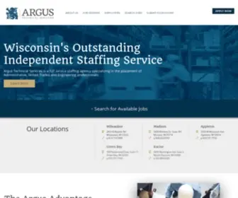 Argus-Tech.com(Argus Technical Services) Screenshot