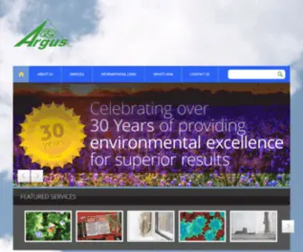 Argusenvironmental.com(Argus Environmental) Screenshot