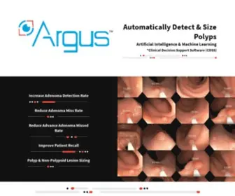 Argusml.com(Artificial Intelligence) Screenshot