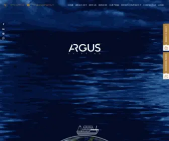 Argusshipping.co(Argus Shipping) Screenshot