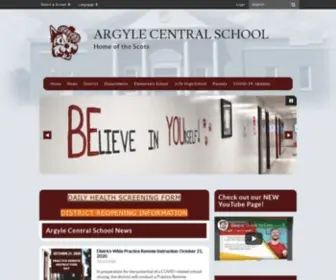 Argylecsd.org(Argylecsd) Screenshot