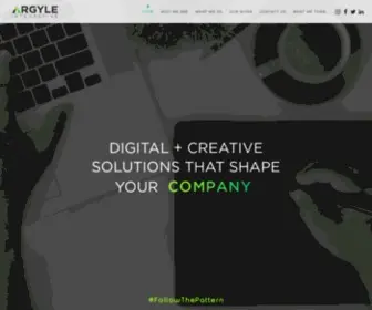 Argyleinteractive.com(Philadelphia Premier Digital Marketing Agency) Screenshot