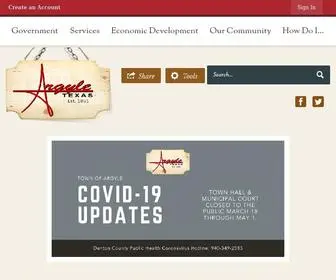 Argyletx.com(Argyle, TX) Screenshot