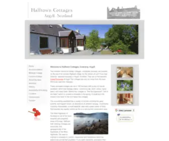 Argyllcottages.com(Holiday cottages Inveraray) Screenshot