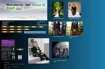 Argyllkilts.com(House of Argyll) Screenshot