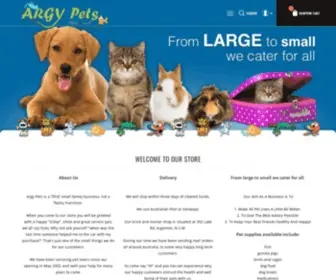 Argypets.com.au(Argy Pets) Screenshot