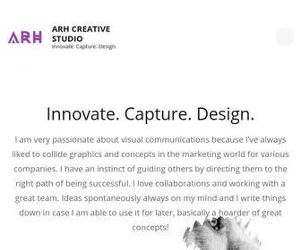 Arhcreativestudio.com(Innovate) Screenshot