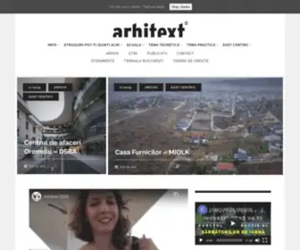 Arhitext.com(Revista) Screenshot