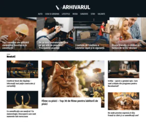 Arhivarul.ro(Default) Screenshot