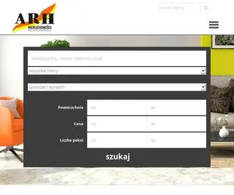ARH.nieruchomosci.pl(Domy) Screenshot