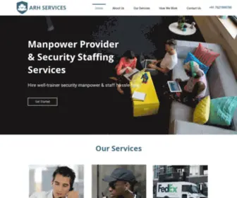 Arhservices.in(Home) Screenshot