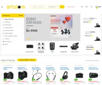 ArhStore.com(Sony Store in Agra) Screenshot