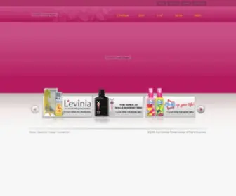 Aria-Cosmetics.com(ARIA COSMETICS) Screenshot