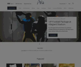 Aria.com Screenshot