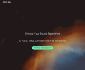 Aria3D.com(Beyond Immersive Sound) Screenshot