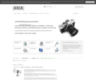 Ariacm.com(ARIA Capital Management) Screenshot