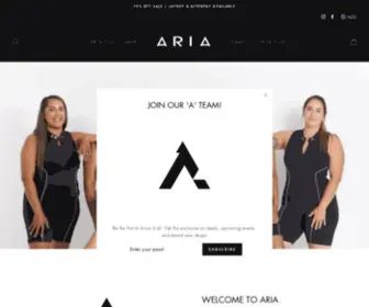 Ariacollection.co.nz(Aria Collection) Screenshot