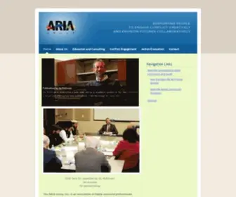 Ariagroup.com(Aria Group) Screenshot