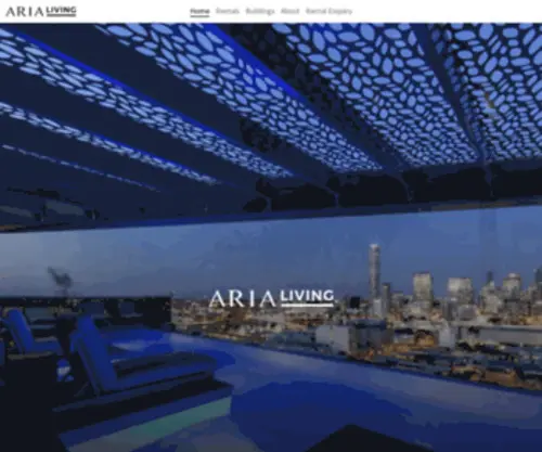 Arialiving.com.au(Aria Living) Screenshot